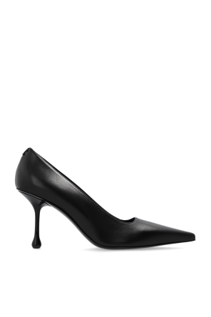 シューズ・サンダルその他 JIMMY CHOO Woman High heel shoes Black SCARLETT95NAP BLACK Black Patent Leather Sandals | AZIA 95 | Spring 2022